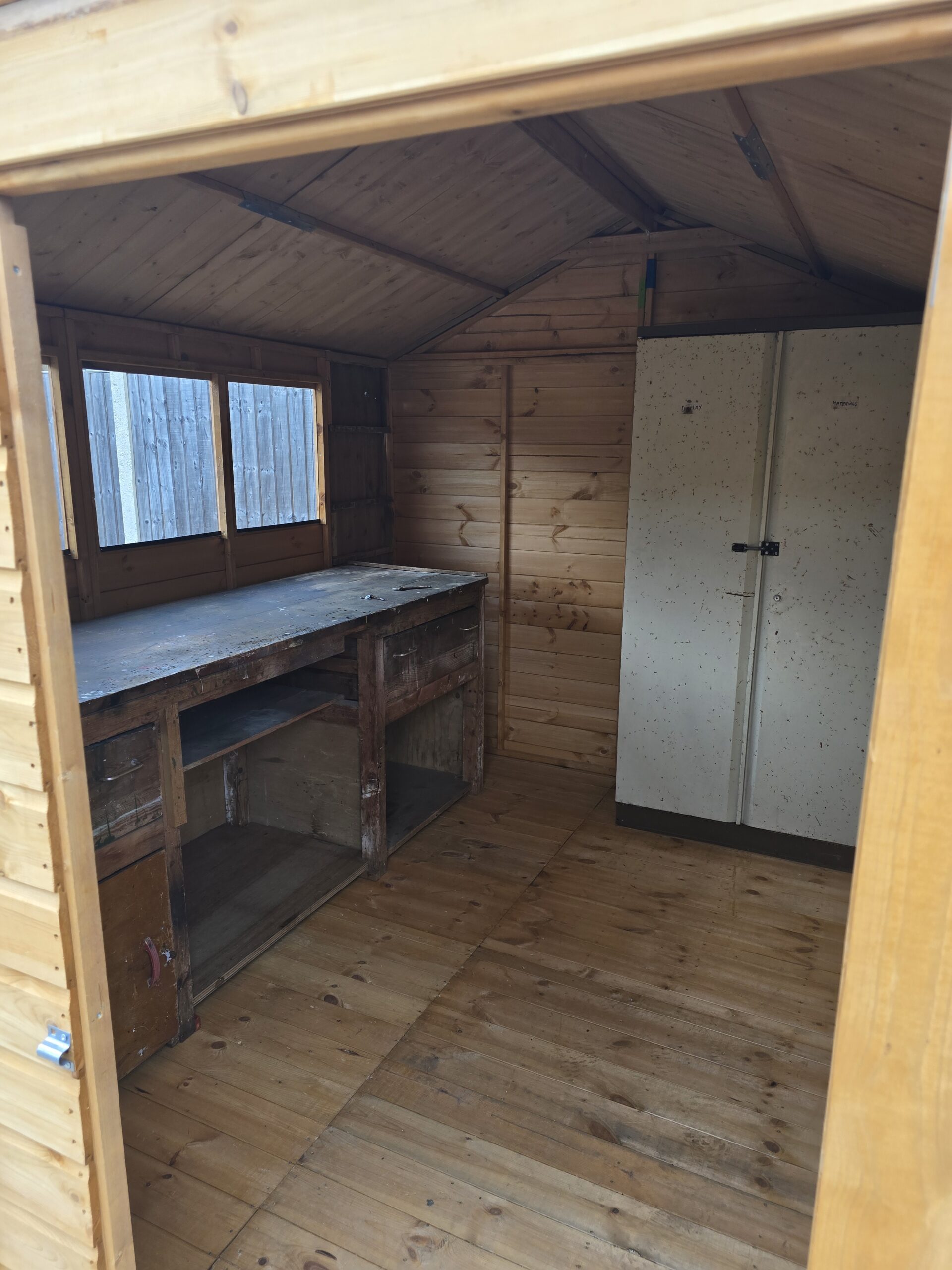 shed during10