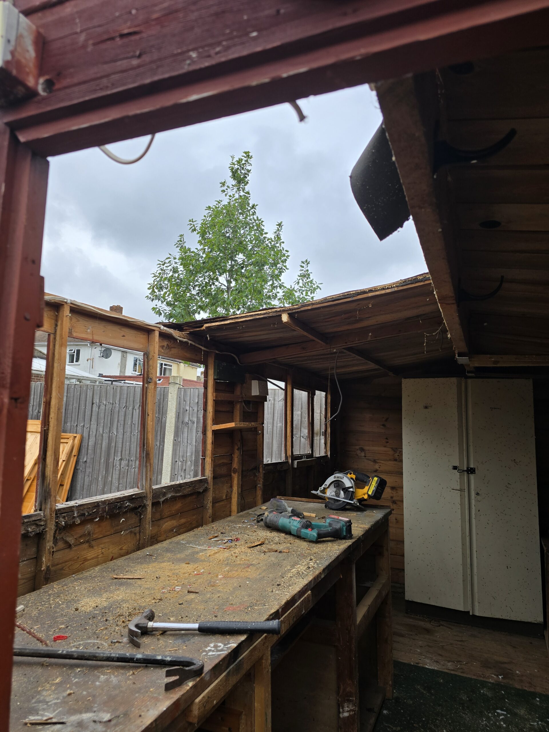 shed during2