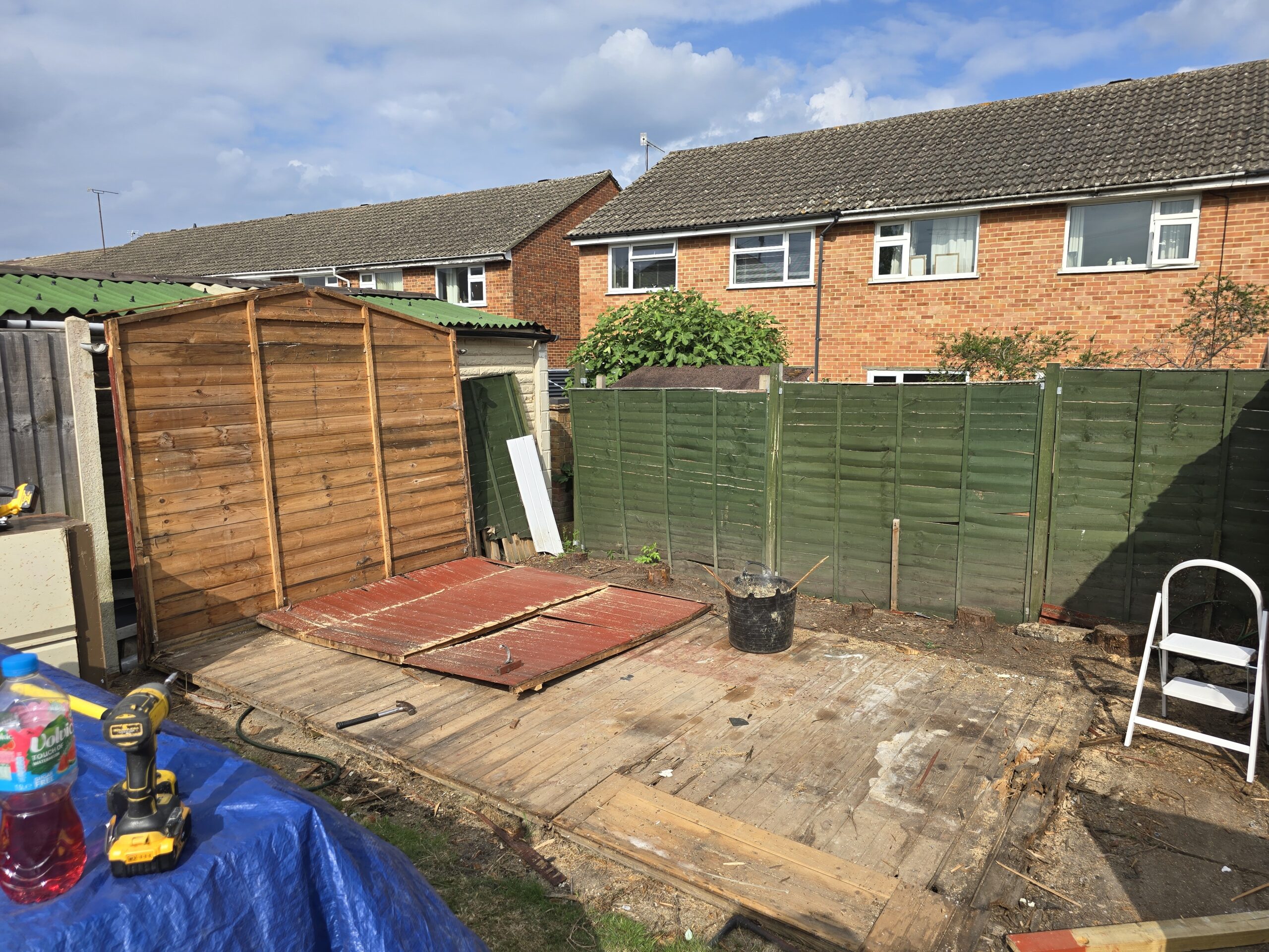 shed during4