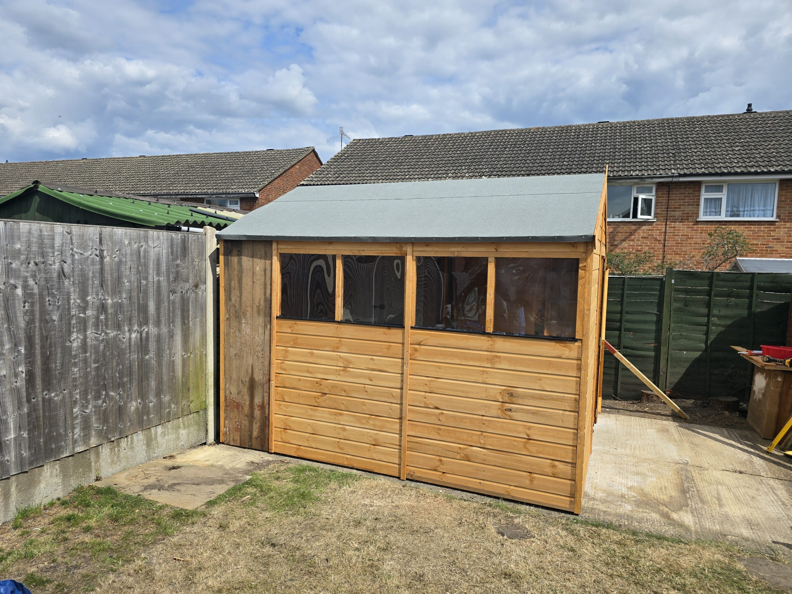 shed during8